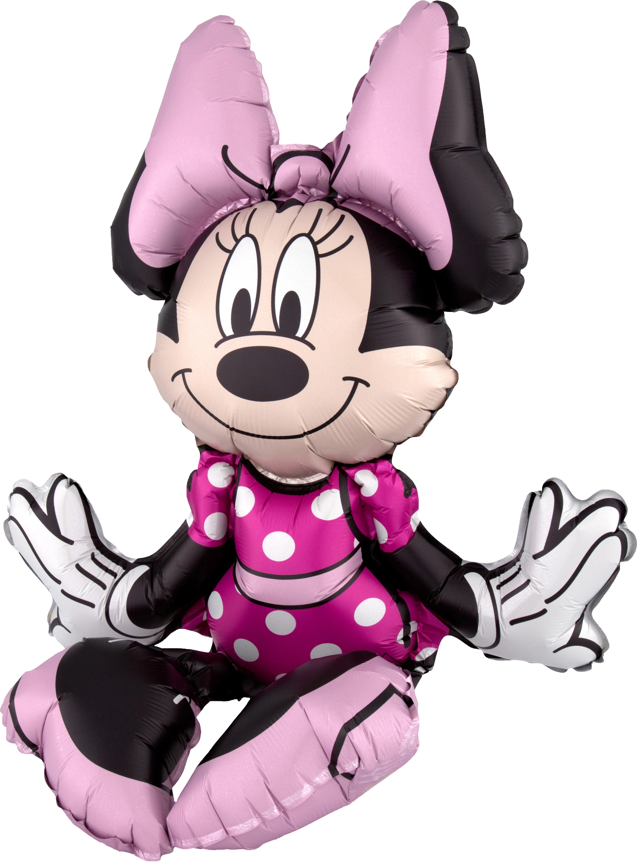 Ülő Minnie Mouse fólia lufi