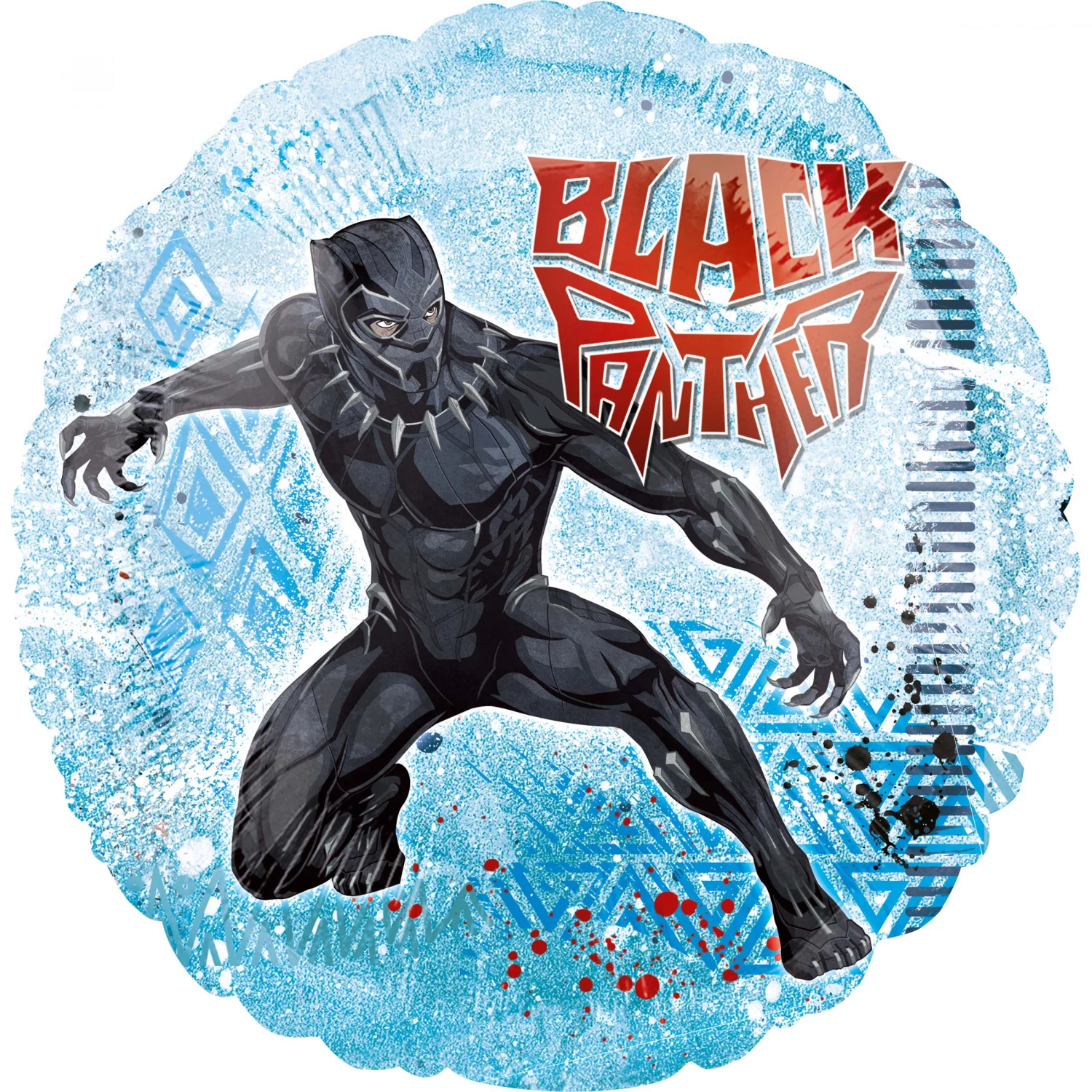 43 cm-es Black Panther - Fekete párduc fólia lufi
