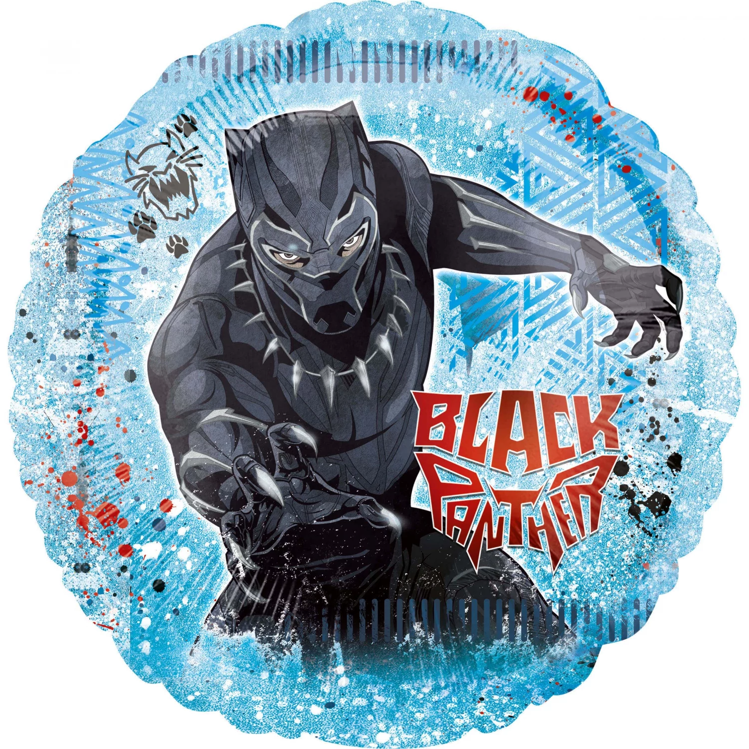 JumboShape - Black Panther Fekete párduc fólia lufi