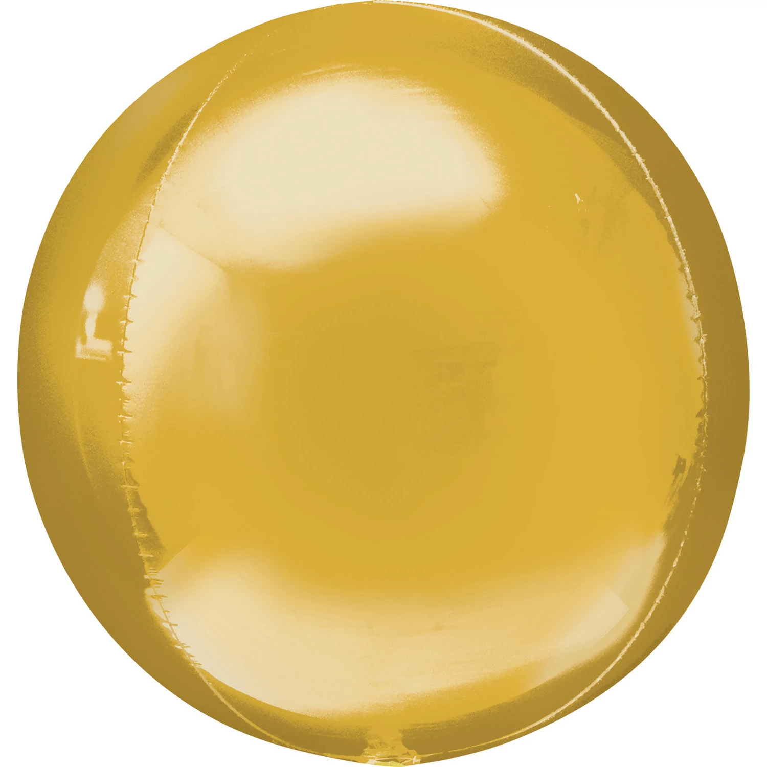 Orbz -Jumbo Ombre arany színű fólia lufi, 53cm