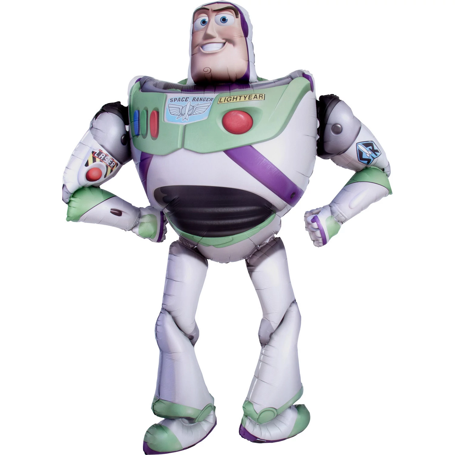 Airwalker - Sétáló Toy Story 4 Buzzy Lightyear fólia lufi, 111 cm x 157 cm