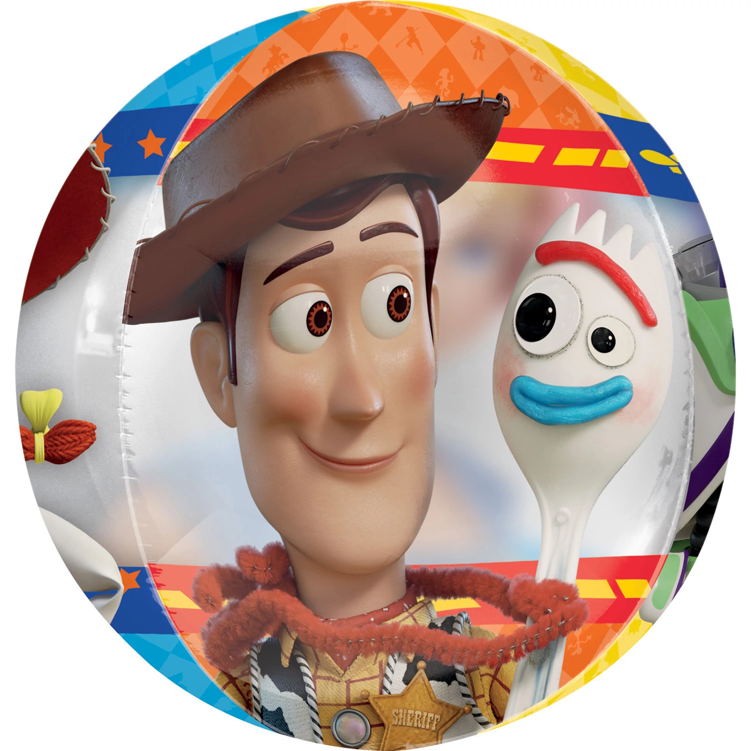 Orbz - 40 cm-es Toy Story 4 fólia lufi