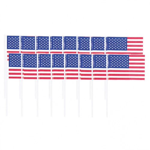 Amerikai zászlós szendvicszászló, 120 db