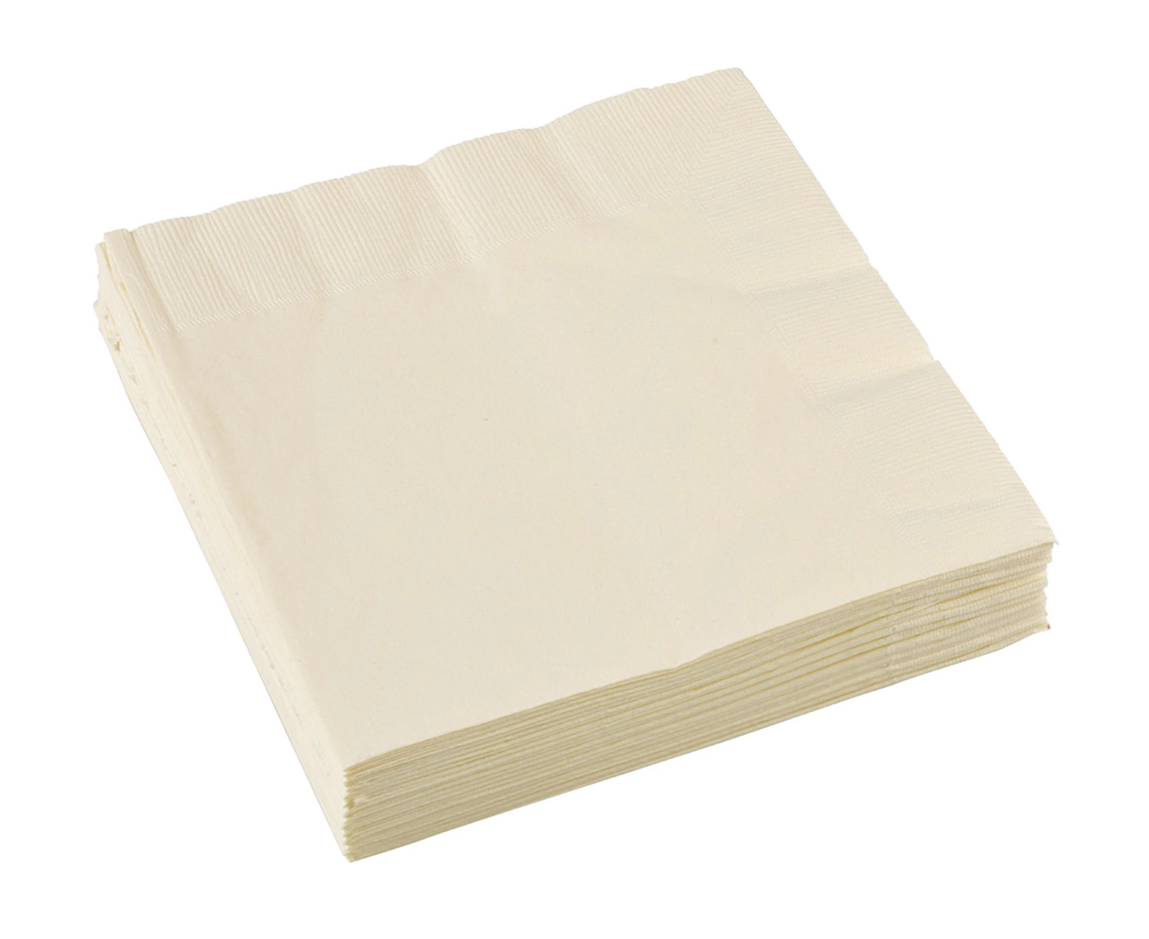 Ivory szalvéta - 33 cm x 33 cm, kétrétegű, 20 db / csomag