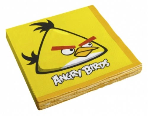 Angry Birds szalvéta 33x33 cm-es,16 db/cs..