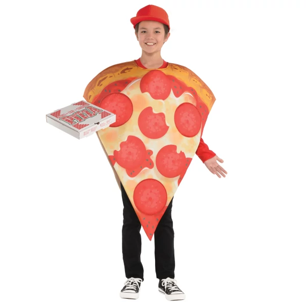 Pizzaszelet jelmez gyerekeknek 8-10 év