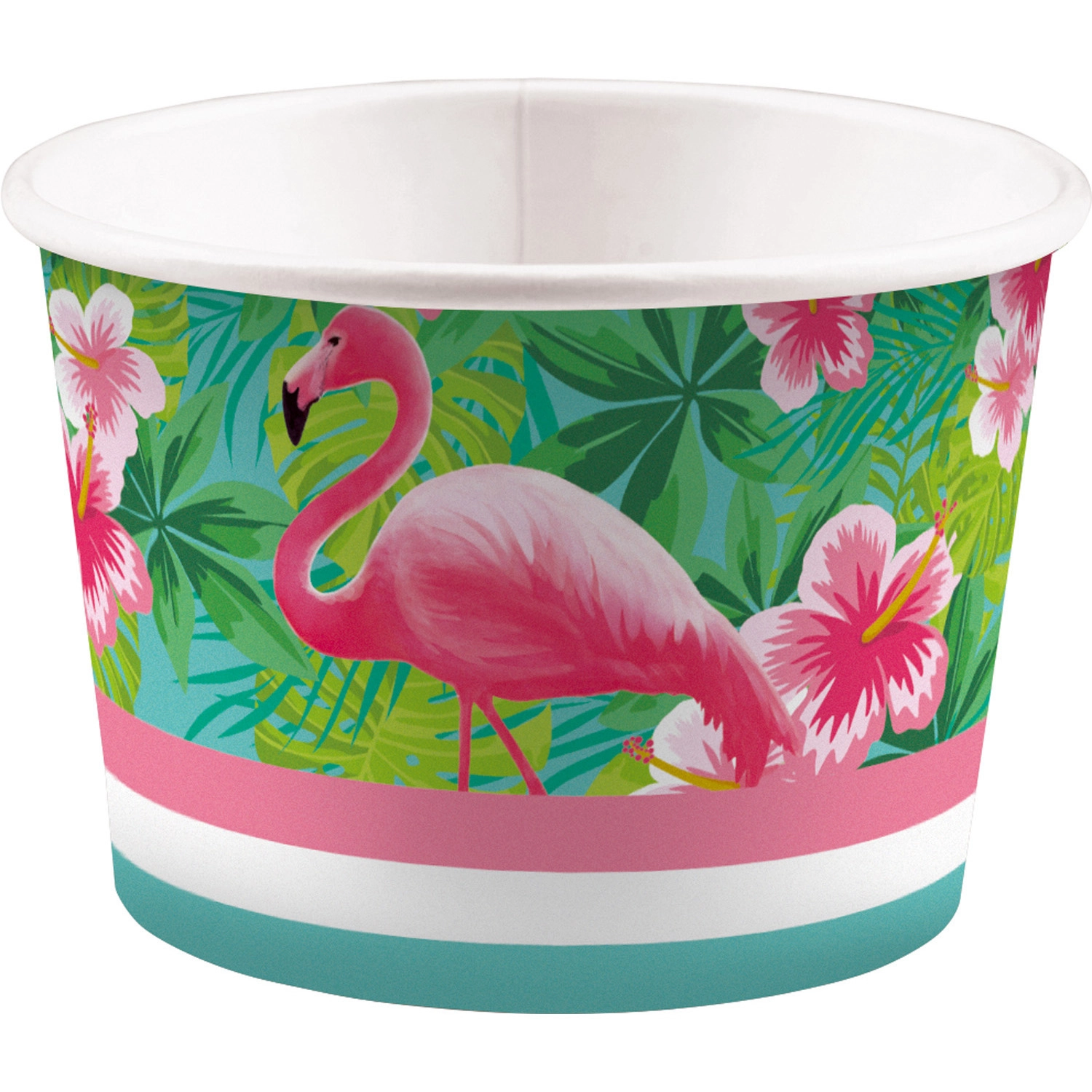Flamingo Paradise - fagylaltoskehely 270ml-es, 8db/cs