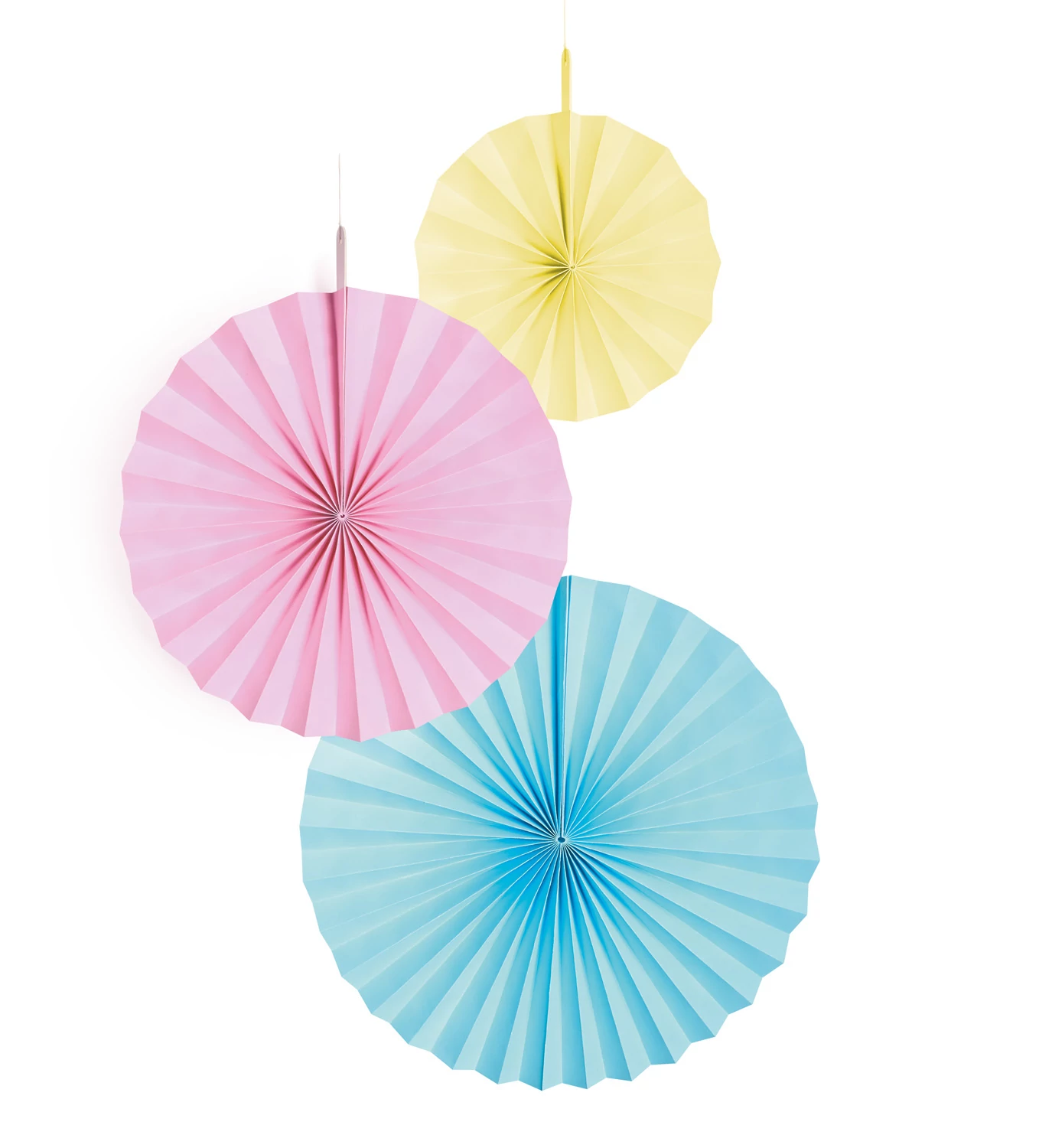 Szivárvány színű legyeződekoráció 18 cm, 30 cm, 38 cm 3 db/cs