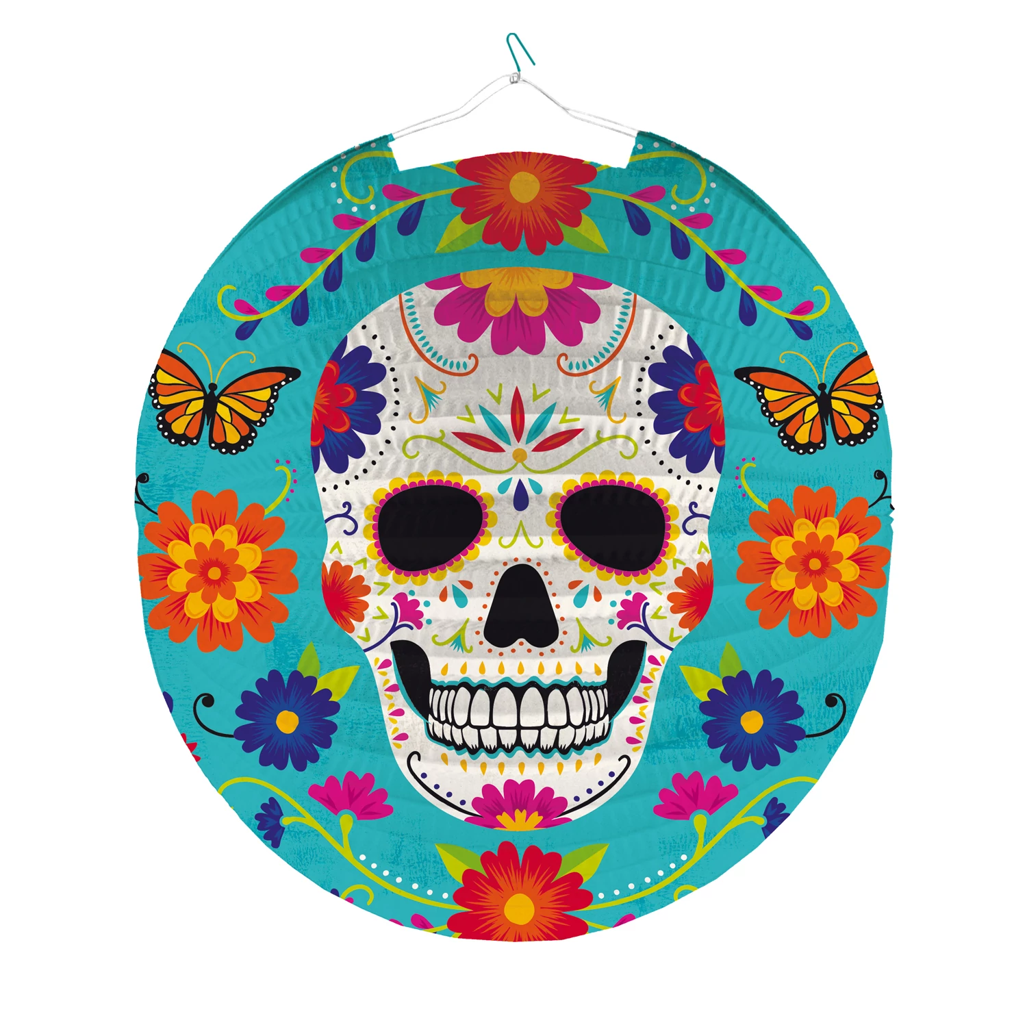 Day of the Dead papír lampion - 25 cm