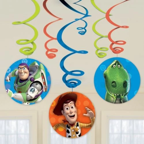 Függő dekoráció Toy Story 6 db/cs.
