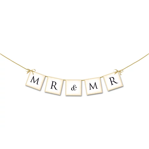 Felirat MR & MR fekete-Arany színű 64 cm