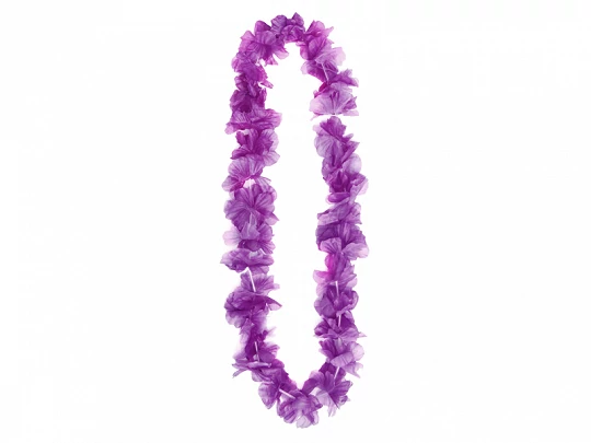 Sötétlila hawaii nyakfüzér 100cm