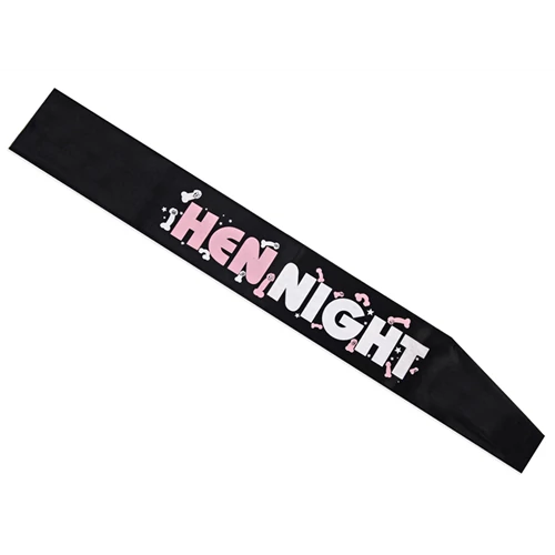 Hen Night szatén vállszalag