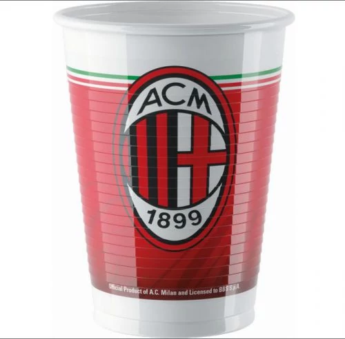 A.C. Milan pohár 200 ml 8 db/cs