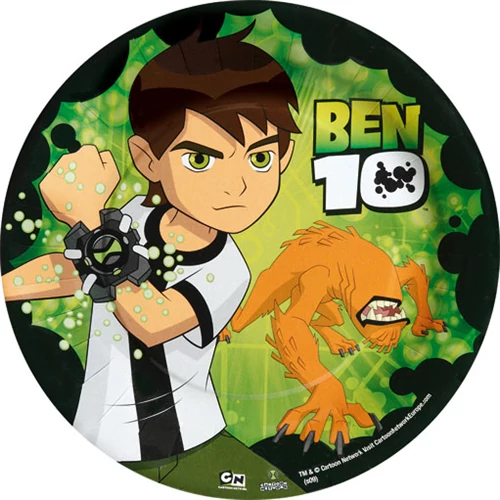 Ben10 tányér, 18 cm - 8 db