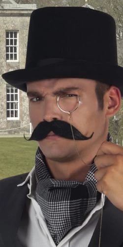 Fekete báró bajusz