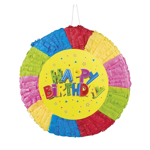 Happy Birthday feliratos  pinyata 40x40cm