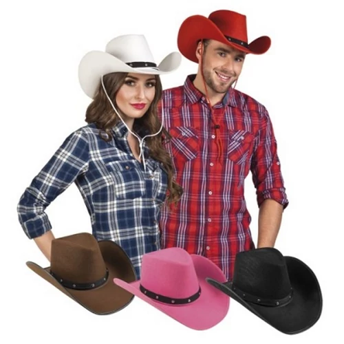 Cowboy kalap 5 színben unisex
