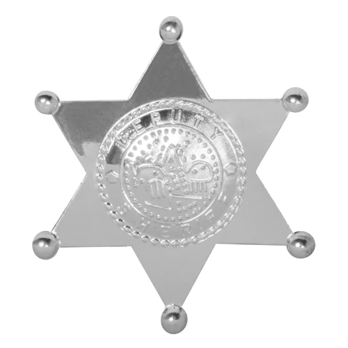 Sheriff csillag, 7.5x6.5cm