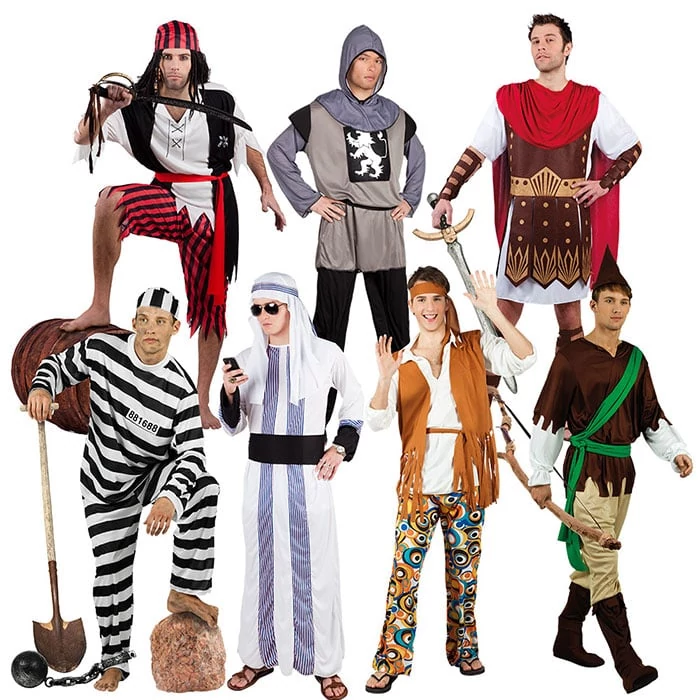 Férfi jelmez vegyesen M/L méret