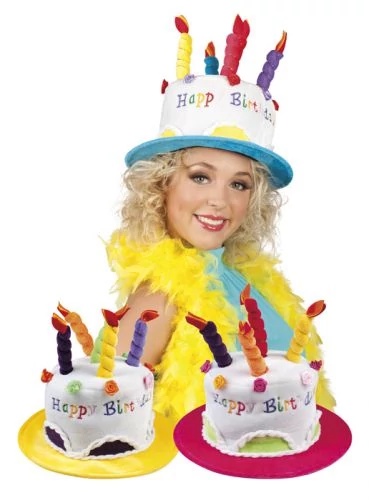 Happy Birthday kalap több színben