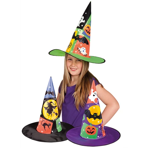 Halloween boszi kalap gyerekeknek