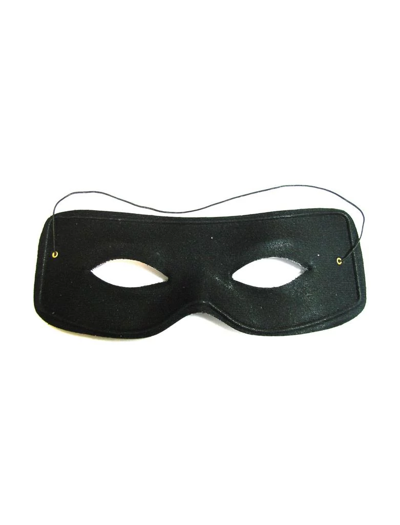 Felnőtt Zorro maszk poliészter 18.5 x 7 cm