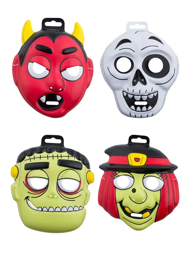 Halloween gyerek maszk 4 féle