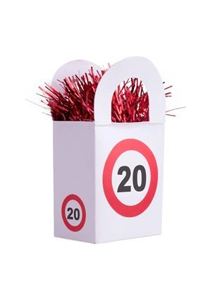 Behajtani tilos lufisúly 20. születésnapra