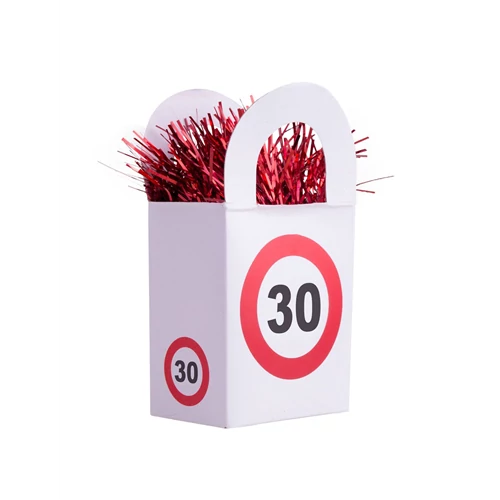 Behajtani tilos lufisúly 30. születésnapra