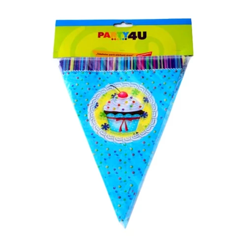 Meggyes-muffinos zászló 360 cm
