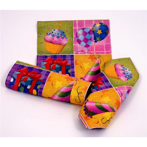 Muffinos szalvéta, 33x33 cm - 12 db