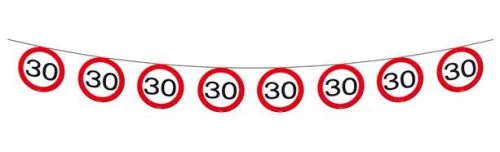 Lépd át a határt' girland 30.születésnapra 12 m