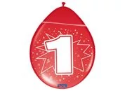 Számos gumi lufi 1, lógatható 8db/cs.