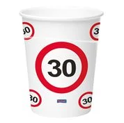 Lépd át a határt pohár 30. születésnapra 350 ml 8 db/cs.
