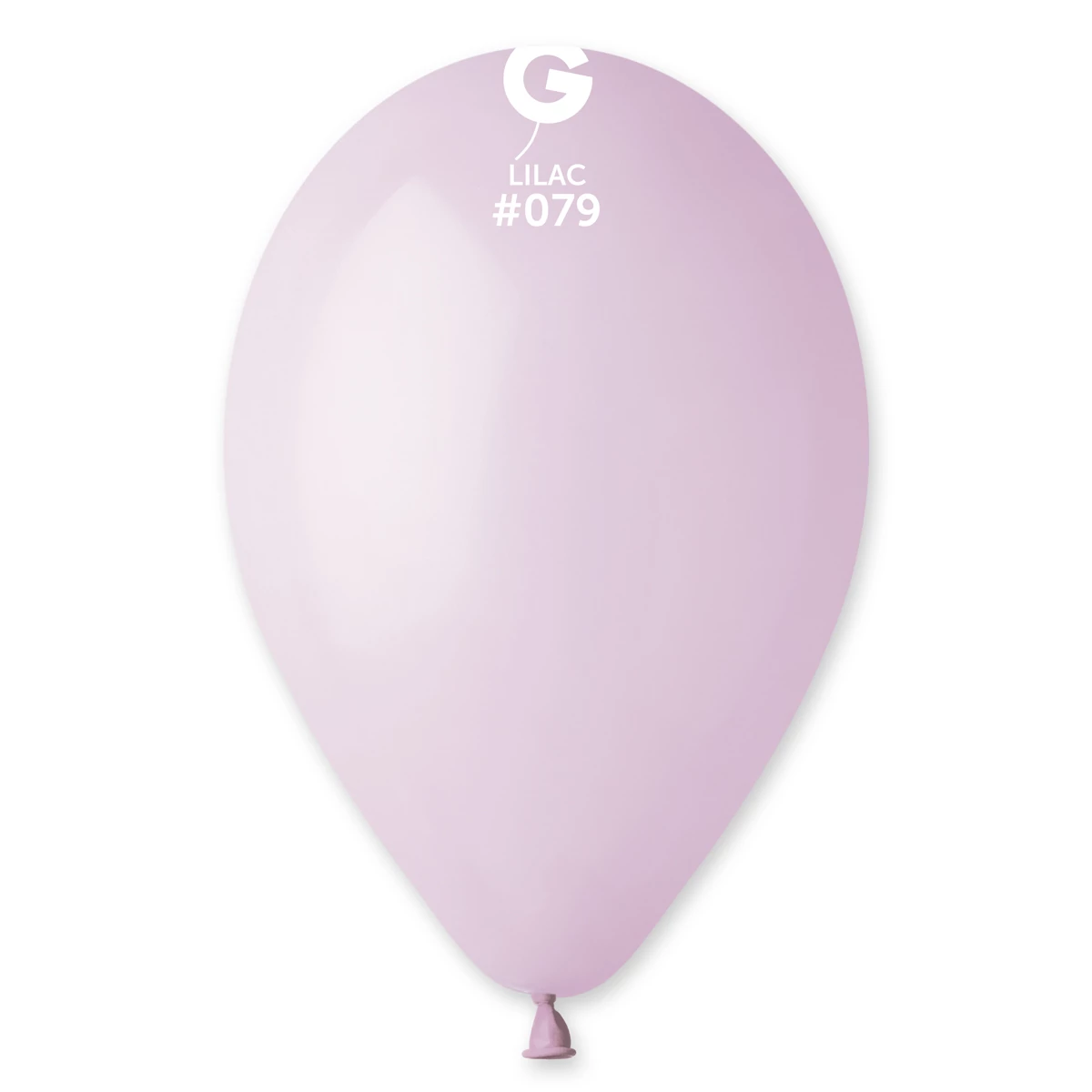33 cm-es halványlila gumi léggömb - 10 db / csomag