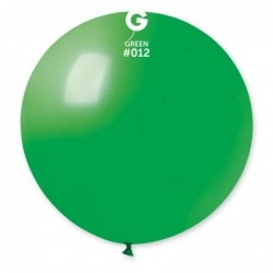 100 cm-es fűzöld gumi léggömb