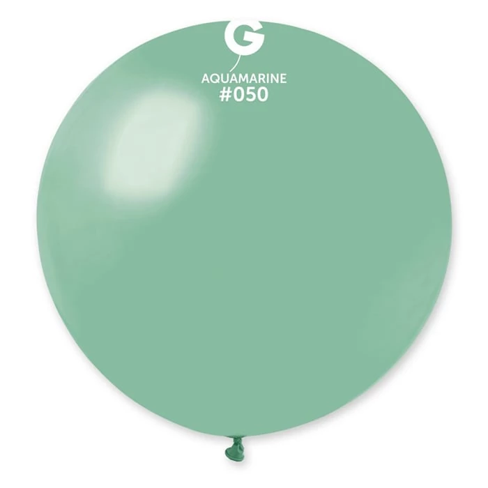 100 cm-es aquamarine léggömb 1 db/cs