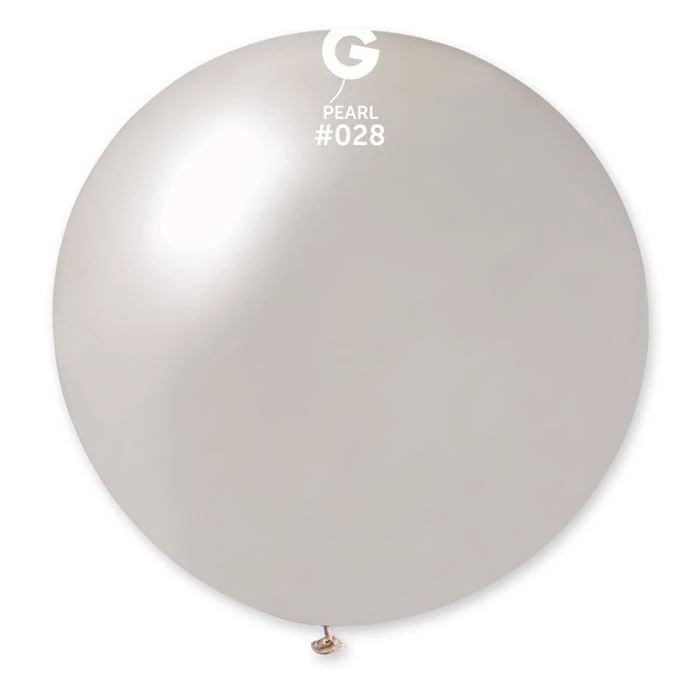 100 cm-es gyöngyház léggömb 1 db/cs