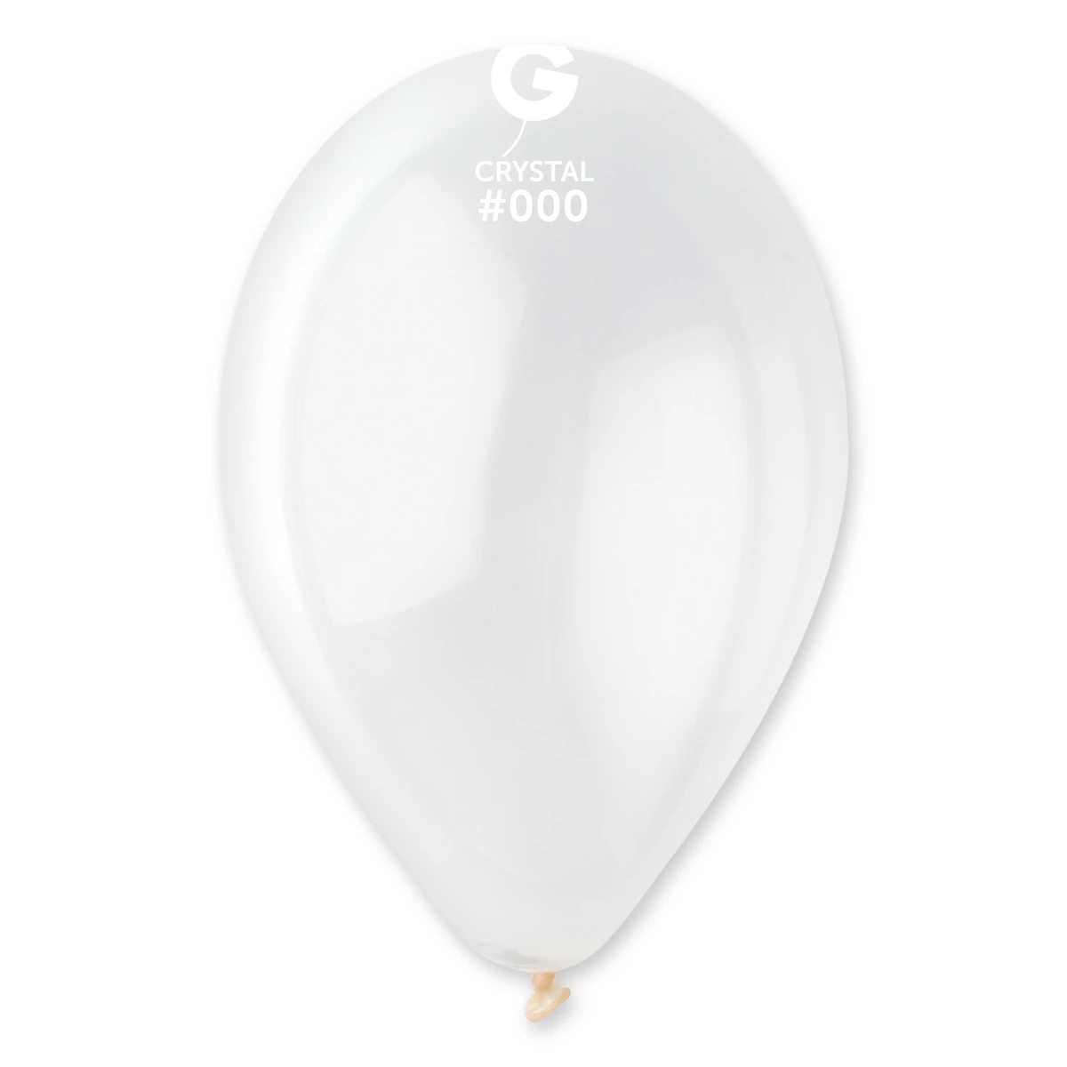 33 cm-es átlátszó gumi léggömb - 10 db / csomag