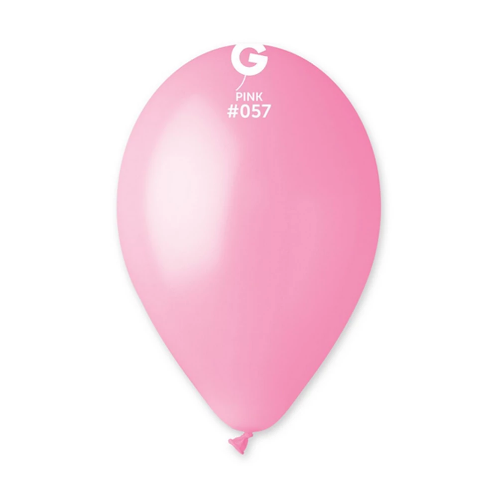 33 cm-es pink gumi léggömb - 100 db / csomag