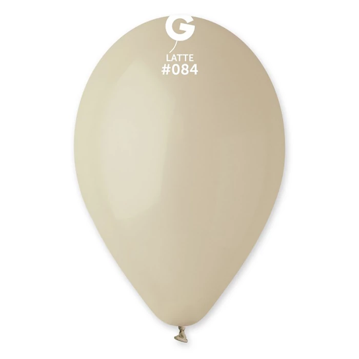 33 cm-es latte gumi léggömb - 100 db / csomag