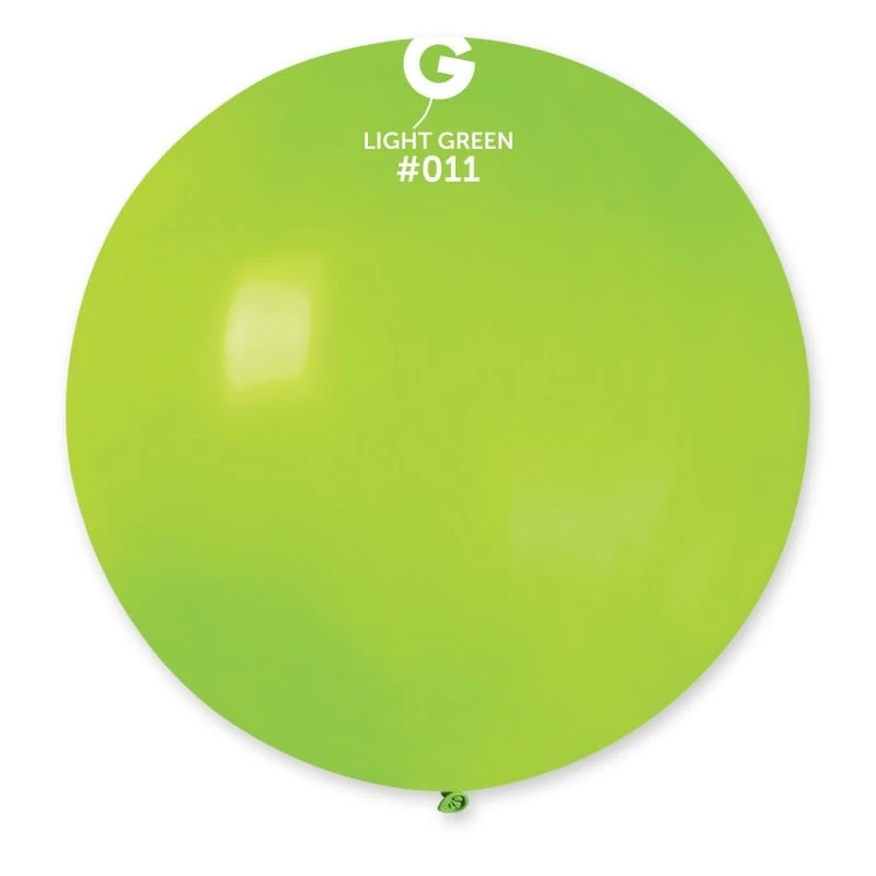 70 cm-es limezöld gumi léggömb