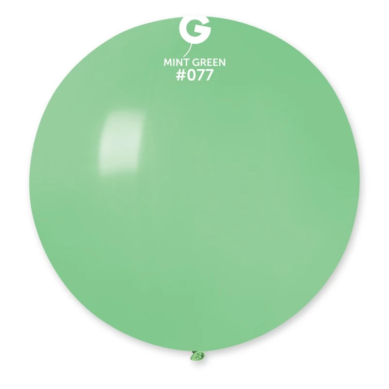 70 cm-es mentazöld gumi léggömb