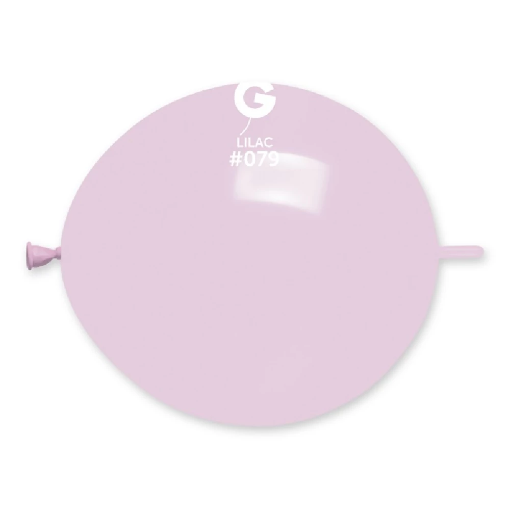 33 cm-es bóbitás lila gumi léggömb - 100 db / csomag