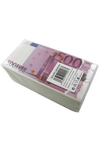 500 Euros szalvéta 20 db/cs