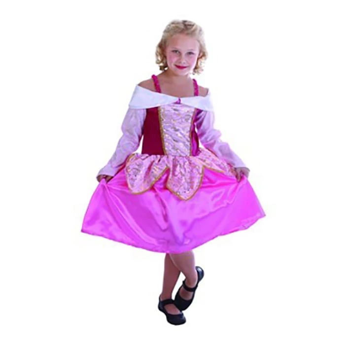 Pink hercegnő jelmez gyerekeknek 120/130 cm