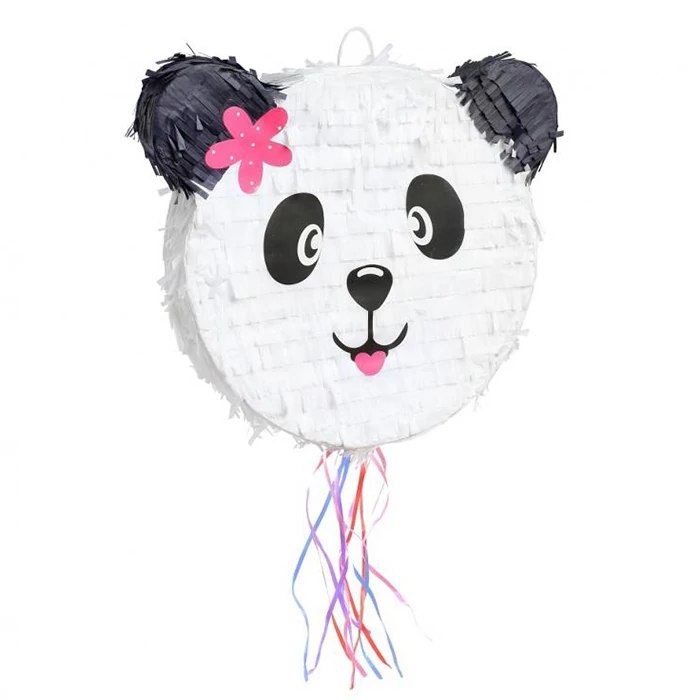 Panda piñata - 42 cm x 42 cm x 8,5 cm