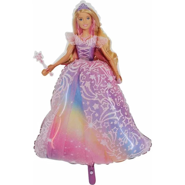 SuperShape - Barbie hercegnő fólia lufi