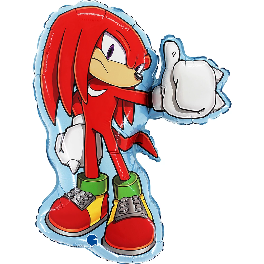 Supershape - Sonic - Knuckles fólia lufi